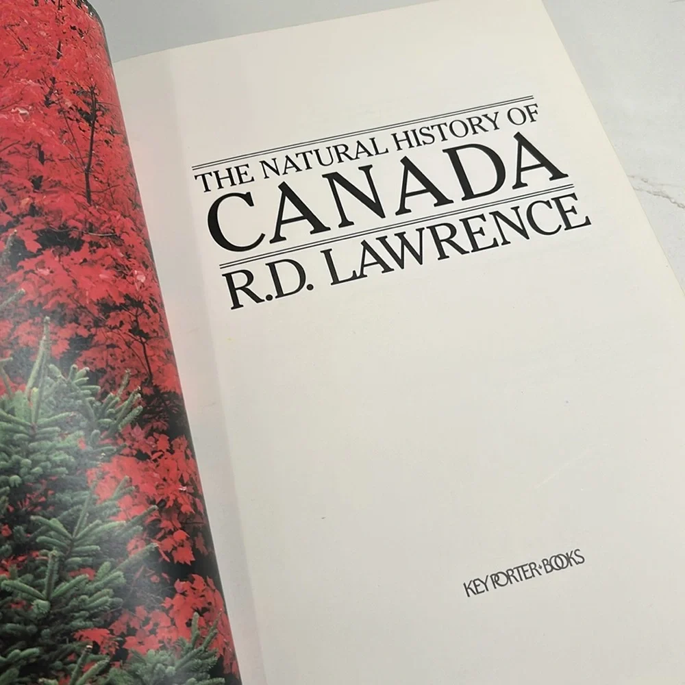 The Natural History of Canada by R.D. Lawrence Vintage Hardcover 1988 Edition - Picture 5 of 16